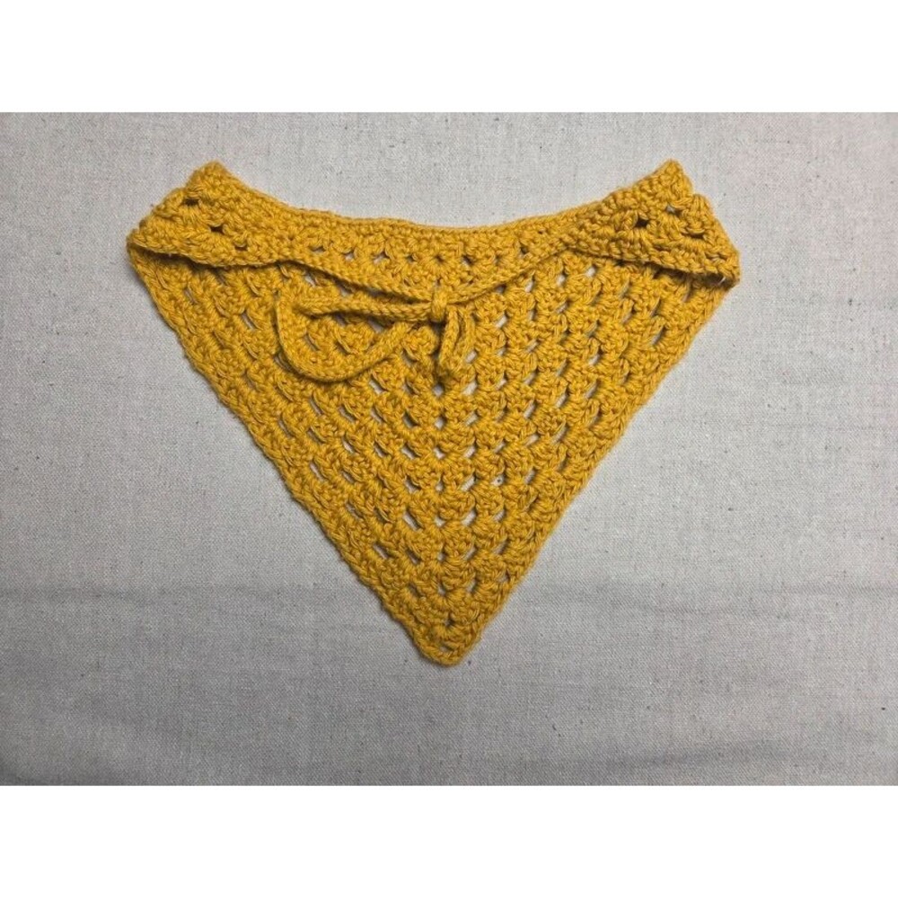 Handmade Crochet Bandana Kerchief